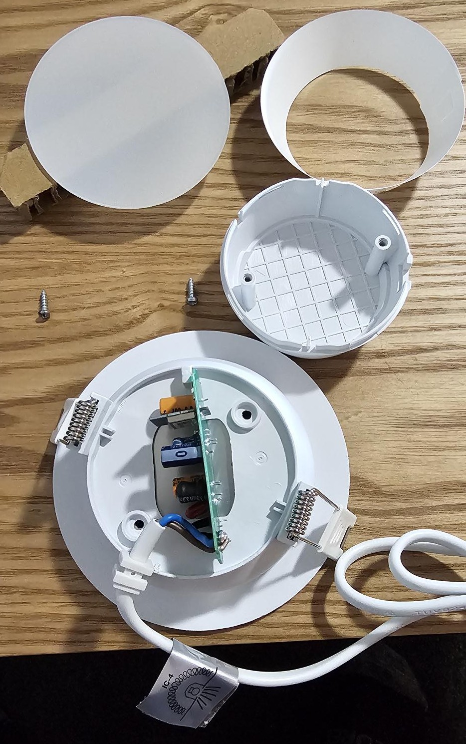 Remove back cover and PCB Image